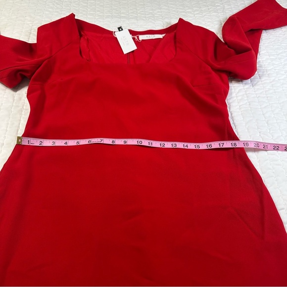 ASTR The Label Calanthe  Long Sleeve Minidress Cocktail In Red - Picture 6 of 16